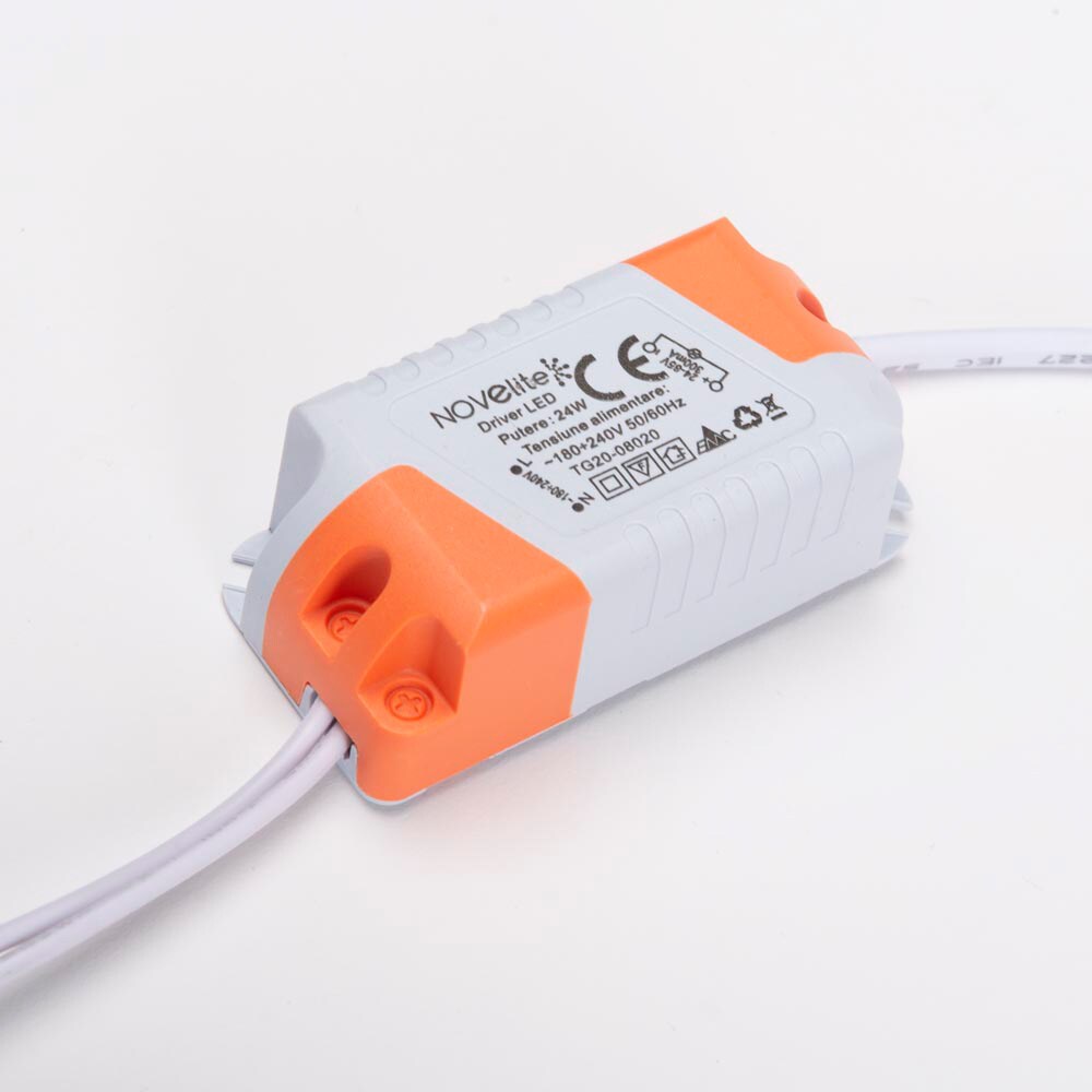 Panou NOVELITE, LED, 1680lm, 6400K, 24W, IP40, alb