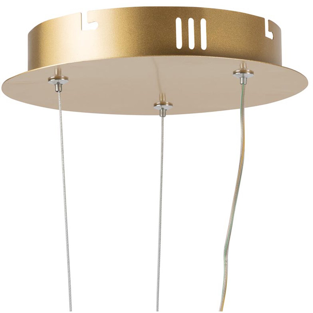 Pendul LED ERSTE Libra, 40W, IP20, auriu