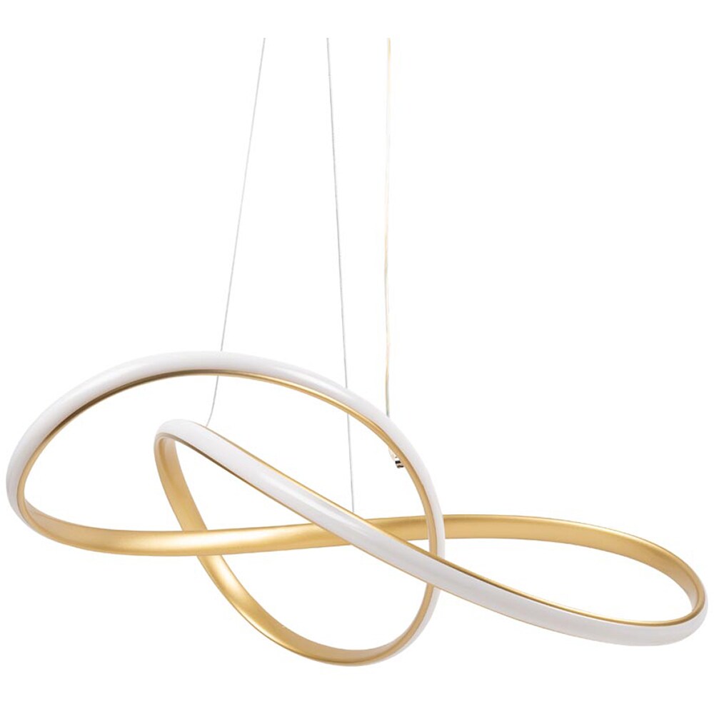 Pendul LED ERSTE Libra, 40W, IP20, auriu