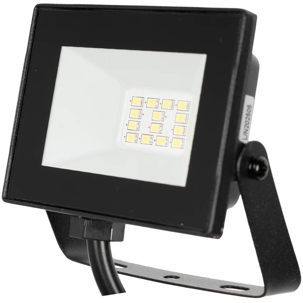 Proiector LED NOVELITE SMD V4, 10W, 6500K, IP65, negru