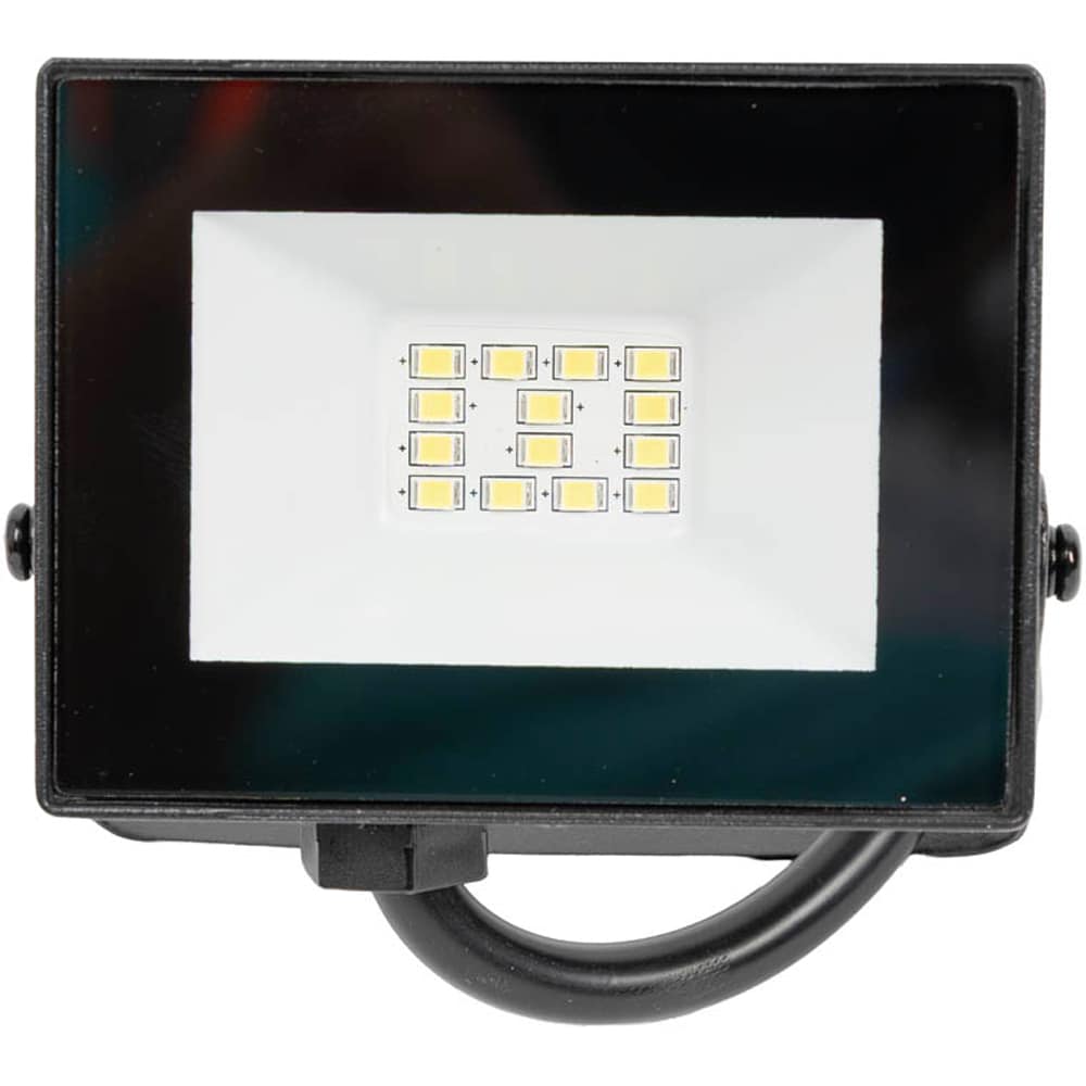 Proiector LED NOVELITE SMD V4, 10W, 6500K, IP65, negru