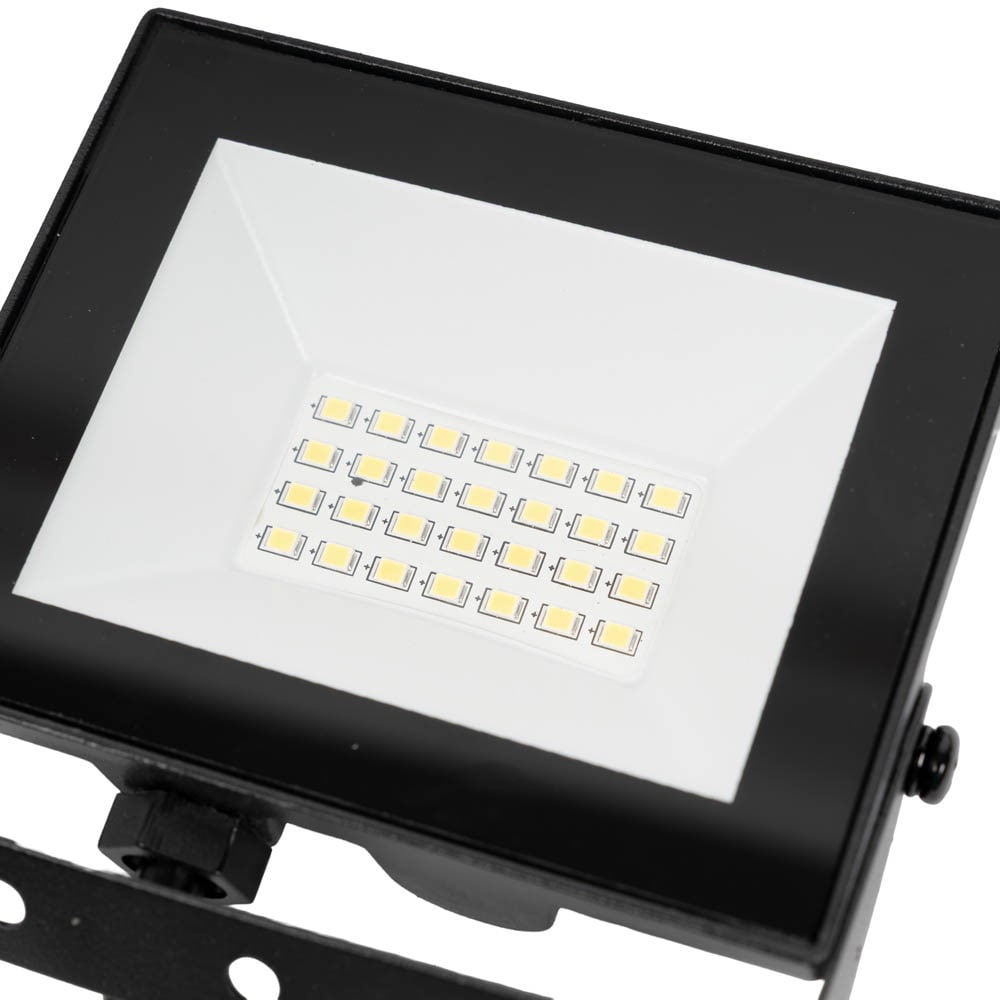 Proiector LED NOVELITE SMD V4, 20W, 6500K, IP65, negru