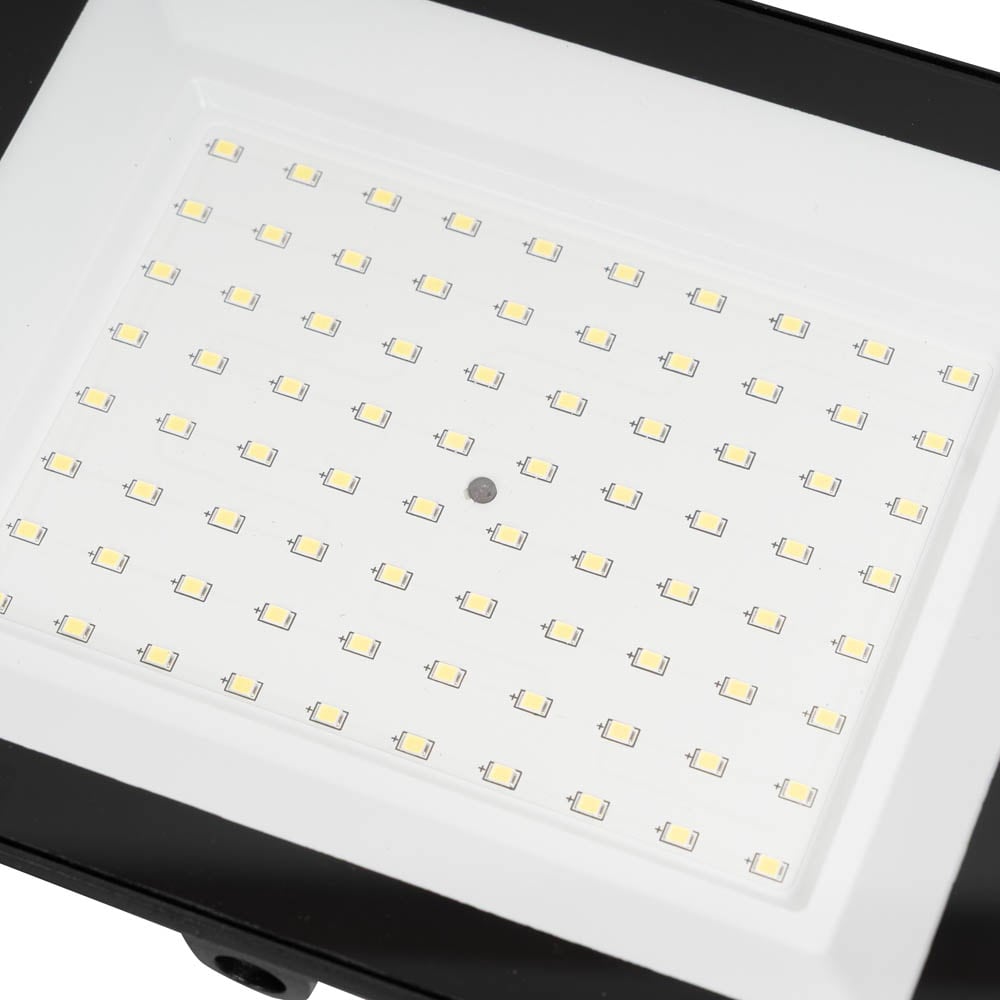 Proiector LED NOVELITE SMD V4, 75W, 6500K, IP65, negru