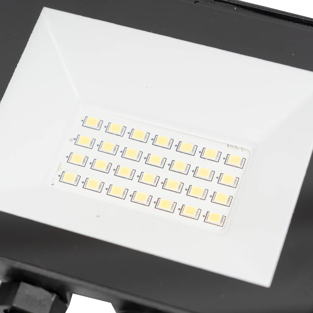 Proiector LED NOVELITE V4, 20W, 6500K, IP44/IP65, negru