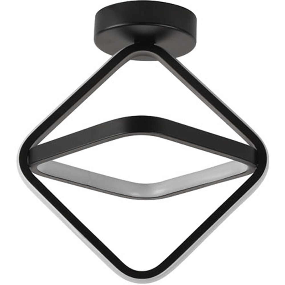 Plafoniera LED ERSTE Sona, 33W, 1980lm, IP20, negru