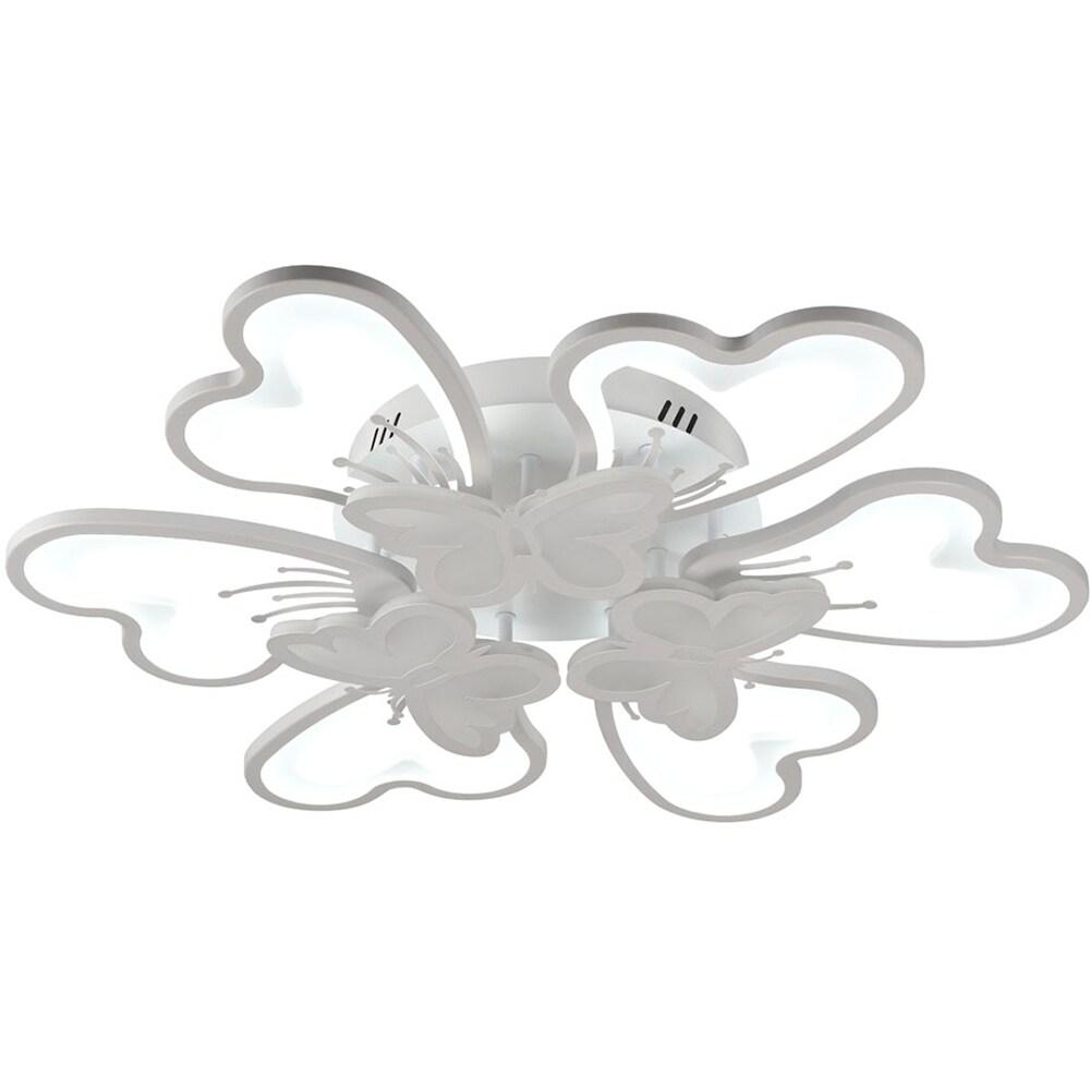 Plafoniera LED ERSTE Butterfly, 100W, 8500lm, IP20, alb