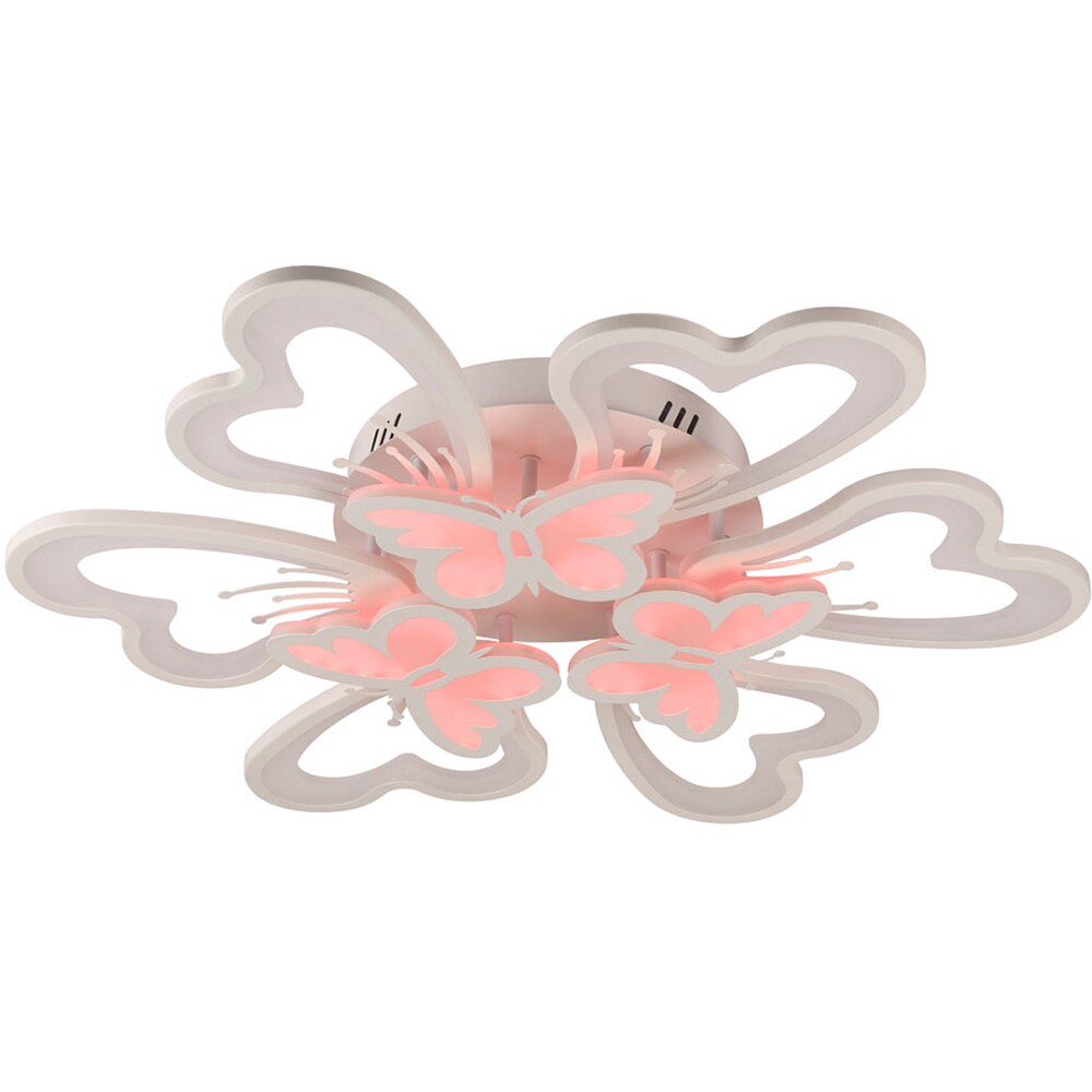 Plafoniera LED ERSTE Butterfly, 100W, 8500lm, IP20, alb