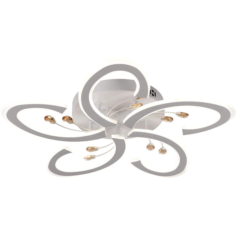 Plafoniera LED ERSTE Tasha, 100W, 10800lm, IP20, alb