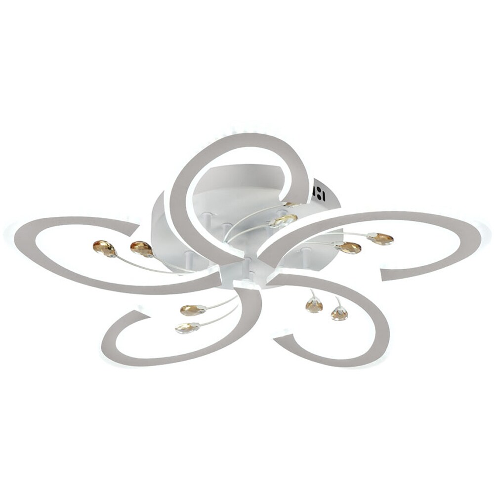 Plafoniera LED ERSTE Tasha, 100W, 10800lm, IP20, alb