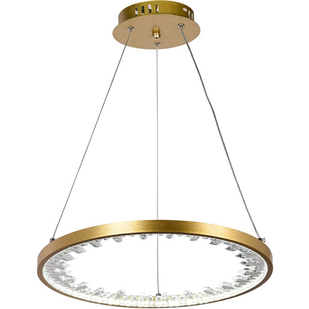 Pendul LED ERSTE Linea, 26W, 2080lm, IP20, auriu