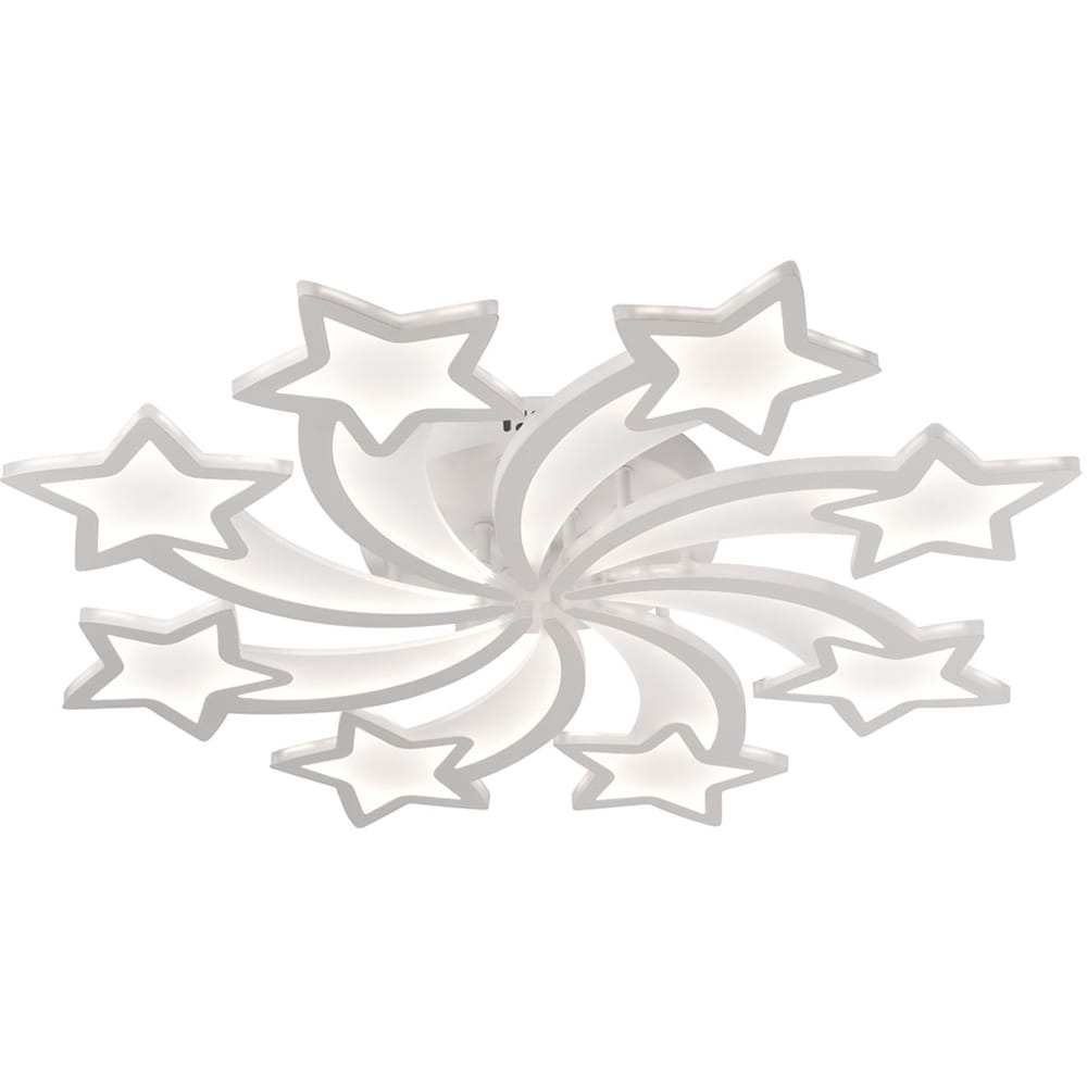 Plafoniera LED ERSTE Star, 145W, 11600lm, IP20, alb