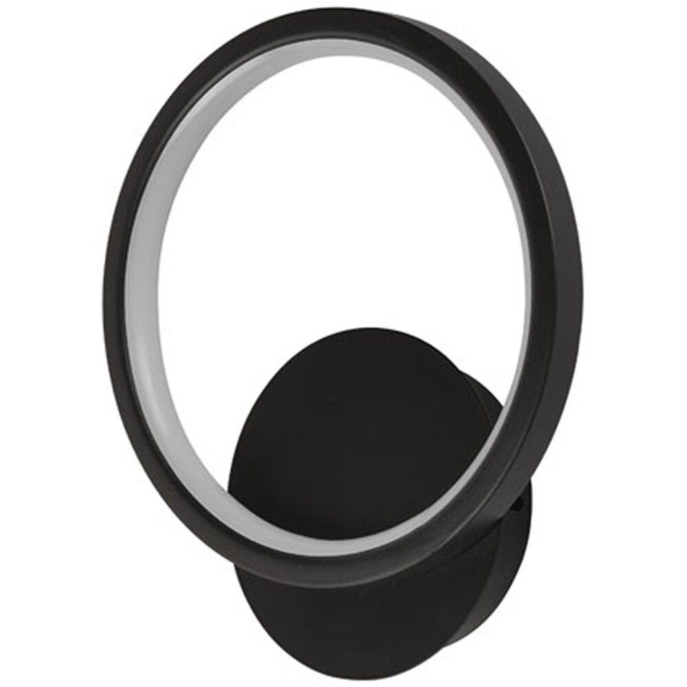 Aplica LED ERSTE Aura, 15W, 750lm, IP20, negru