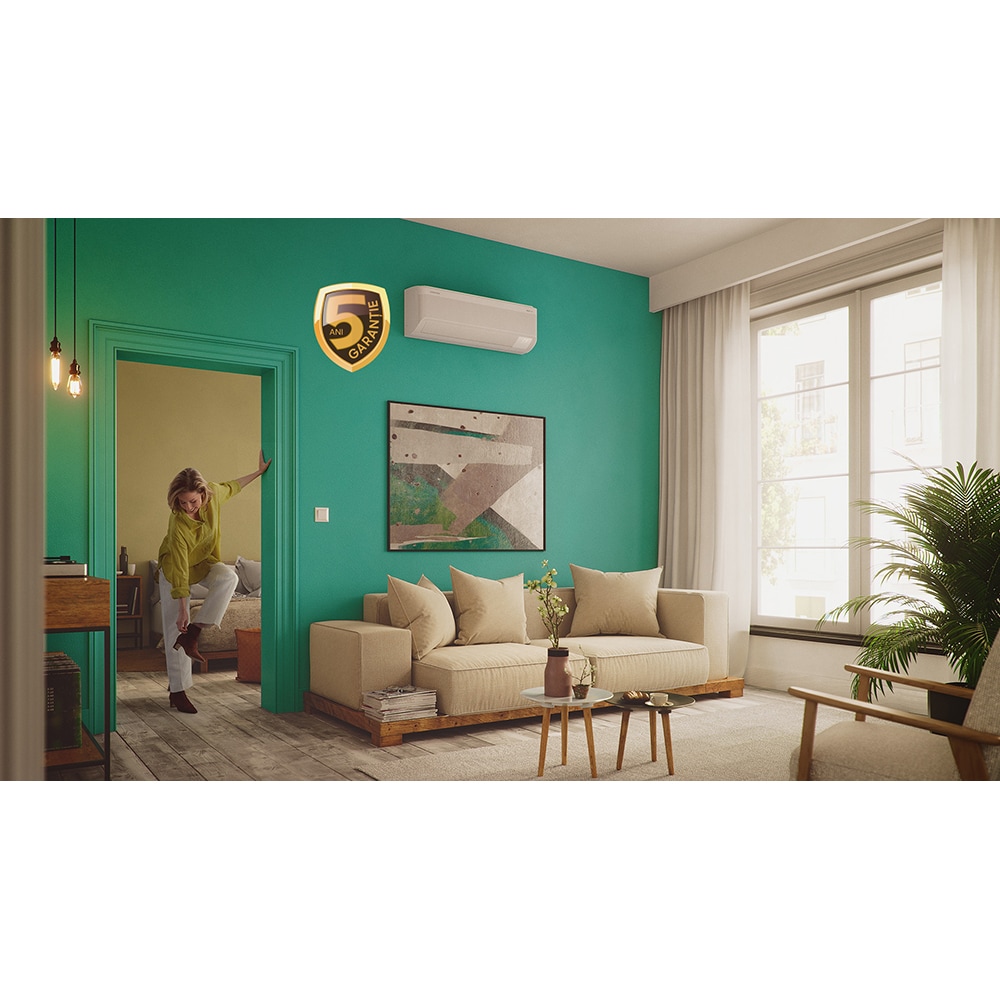 Aer conditionat SAMSUNG Windfree Elite S2, 9000 BTU, A+++/A+++, Wi-Fi, Functie Incalzire, Inverter, AI, alb