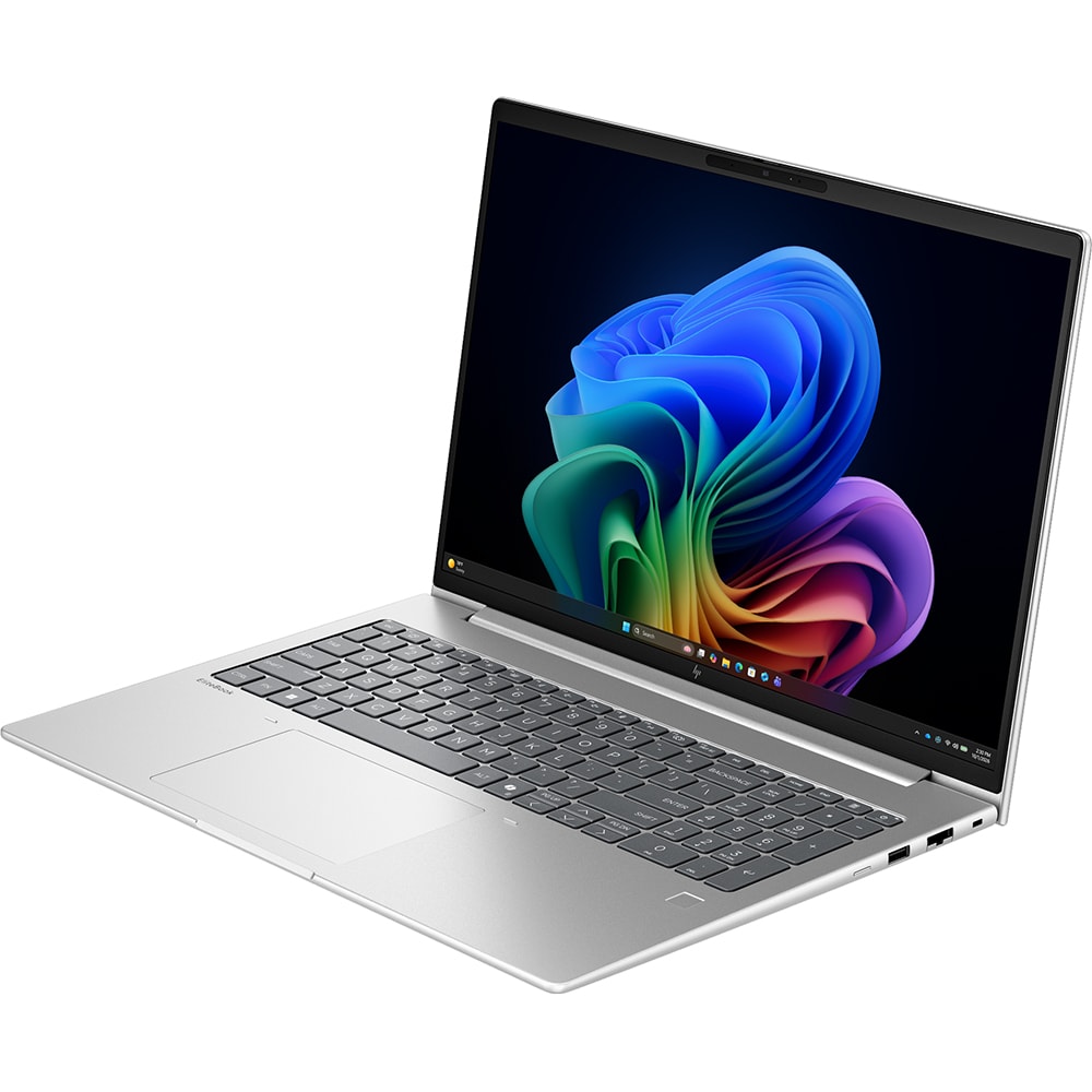 Laptop HP EliteBook 6 G2i, Intel Core Ultra 5 325 pana la 4.5Ghz, 16" WUXGA, 24GB, SSD 1TB, Intel Graphics, Windows 11 Pro, argintiu