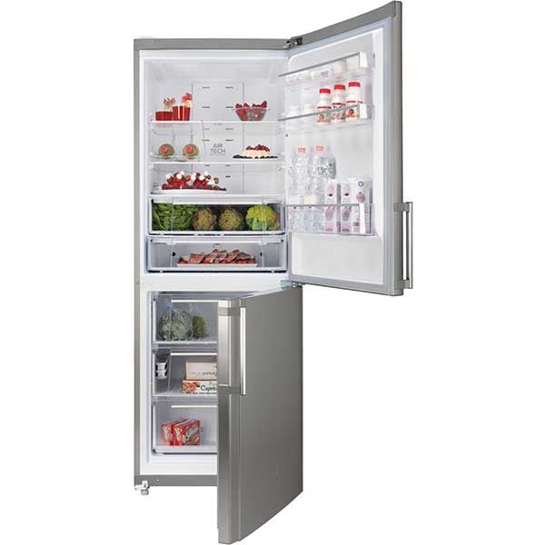 Combina frigorifica HOTPOINT ENBGH 19223 FW, Total No Frost, 450 l, H 195.5 cm, Clasa A+, inox