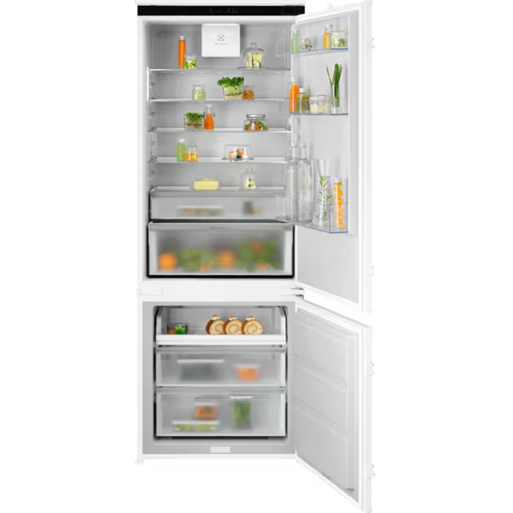 Combina frigorifica incorporabila ELECTROLUX ENG8TD75S, No Frost, 375 l, H 188.4 cm, Clasa D