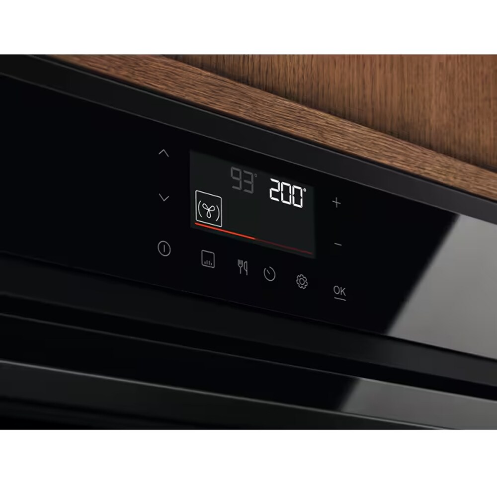 Cuptor incorporabil ELECTROLUX SurroundCook EOD7C36H, Electric, SteamBake, Autocuratare catalitica, 72 l, Clasa A+, negru