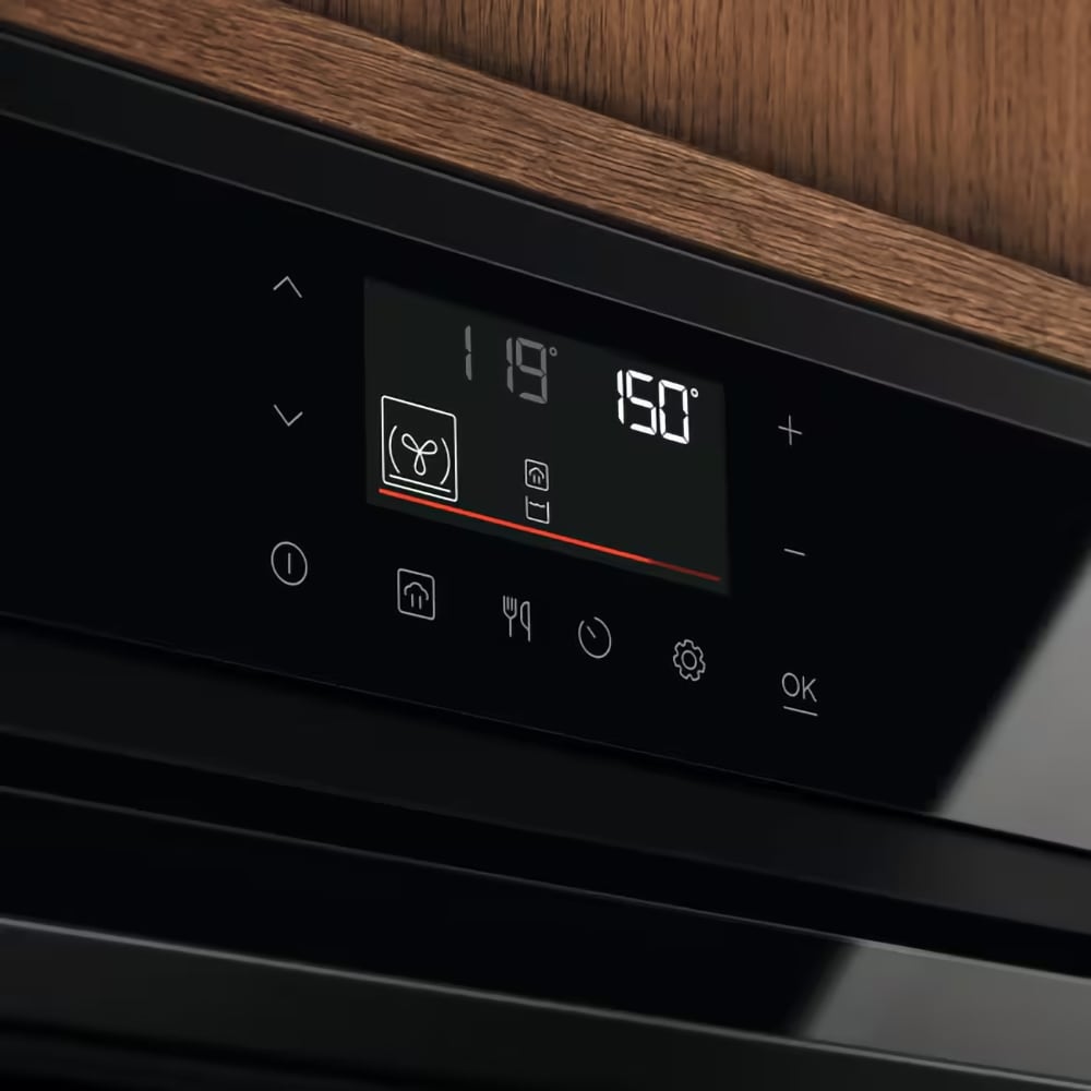 Cuptor incorporabil ELECTROLUX EOF7P86H2, Electric, SurroundCook, Autocuratare pirolitica, 72 l, Clasa A++, negru