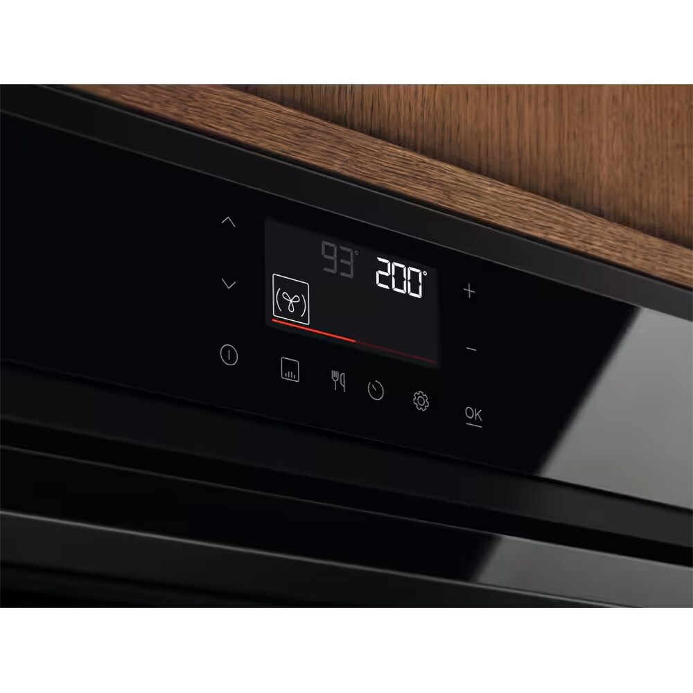 Cuptor incorporabil ELECTROLUX SenseCook EOP7X87H, Electric, Autocuratare pirolitica, 72 l, Clasa A++, negru