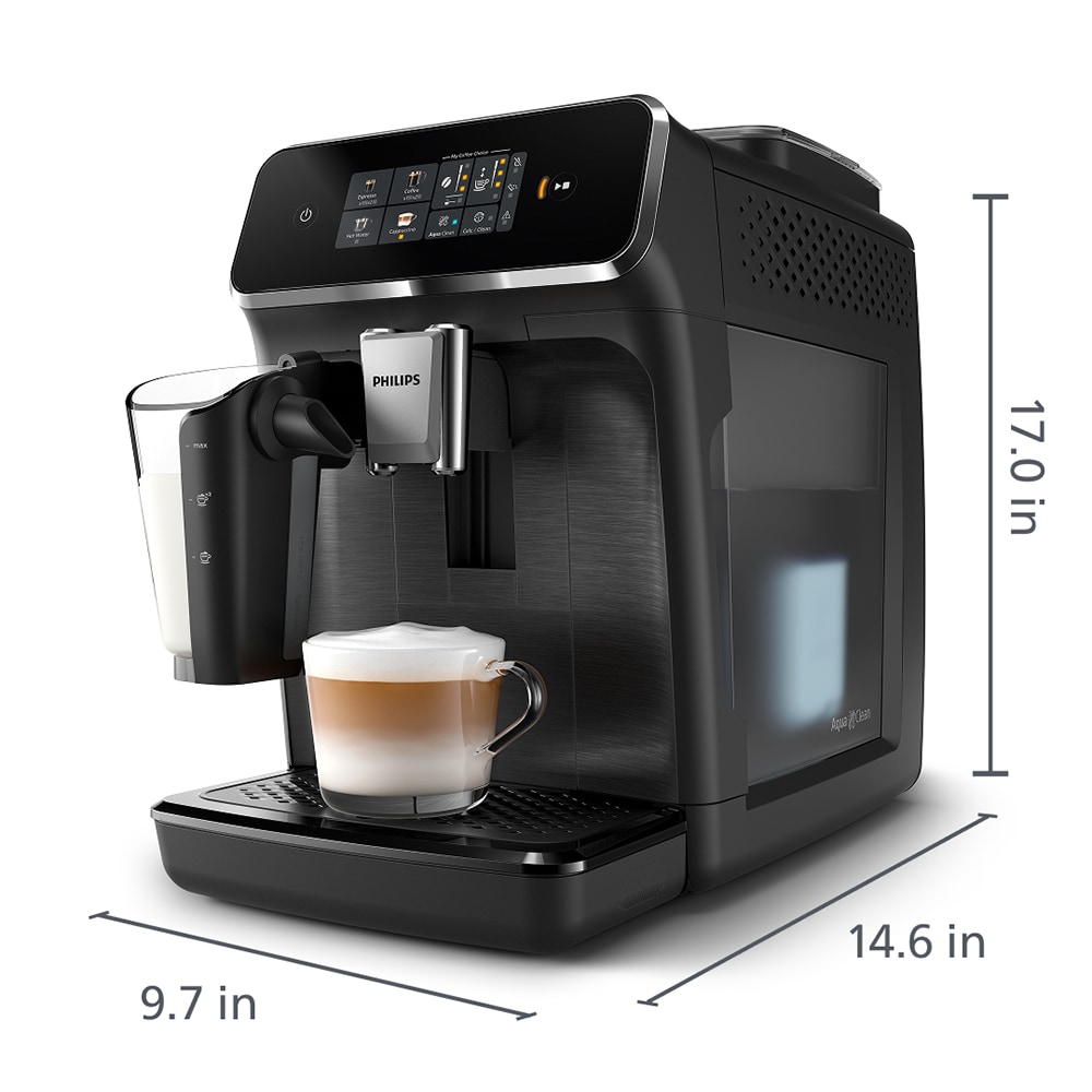 Espressor automat PHILIPS Seria 2300 EP2330/10, 1.8l, 1500W, 15 bar, negru