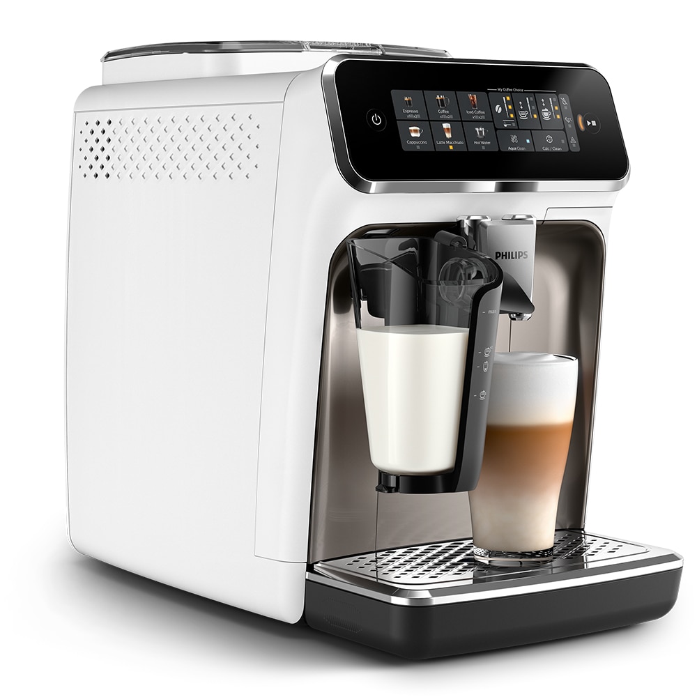 Espressor automat PHILIPS EP3343/90, 1.8l, 1500W, 15 bar, alb-argintiu