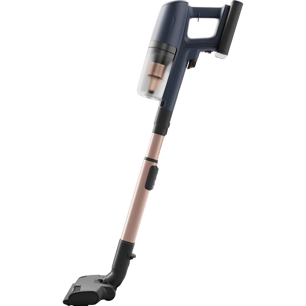 Aspirator vertical ELECTROLUX 800 WET EP82H25WET, 0.4l, 25.2V, autonomie max 90 min, albastru denim-auriu
