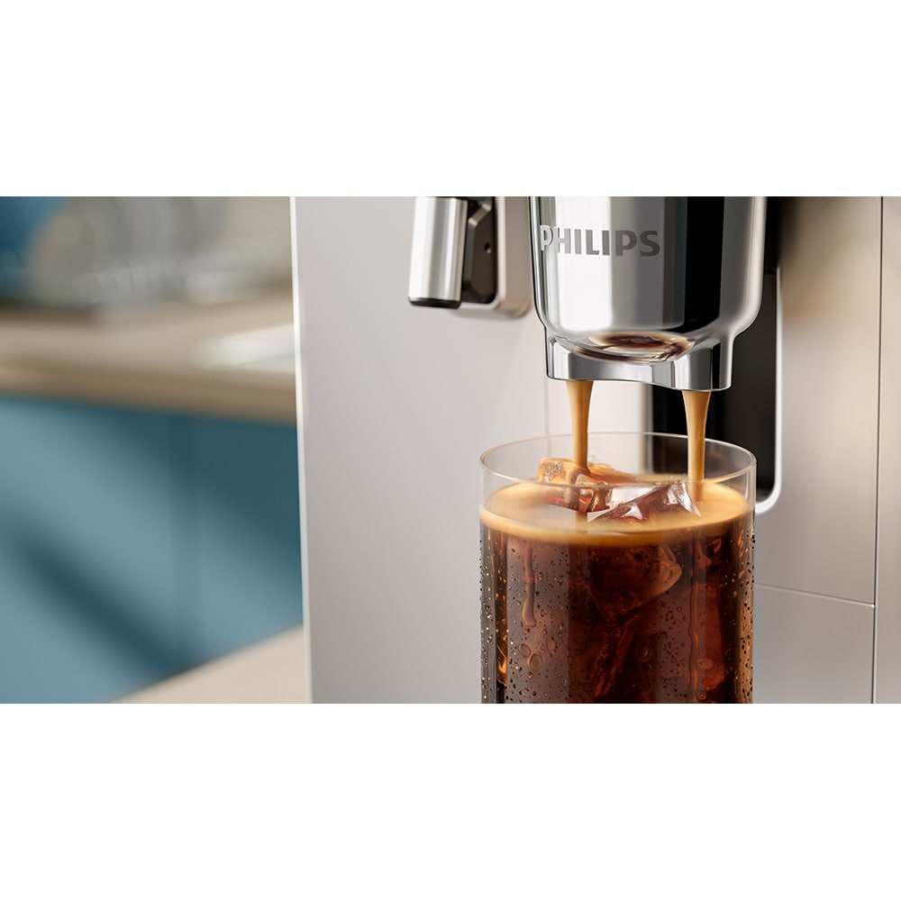 Espressor automat PHILIPS Cafe Aromis Seria 8000 EP8757/20, 1.9l, 1500W, 15 bar, argintiu