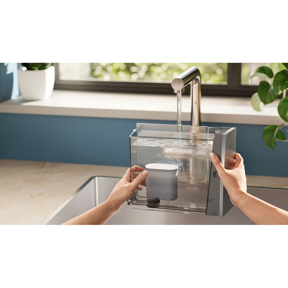 Espressor automat PHILIPS Cafe Aromis Seria 8000 EP8757/92, 1.9l, 1500W, 15 bar, argintiu inchis