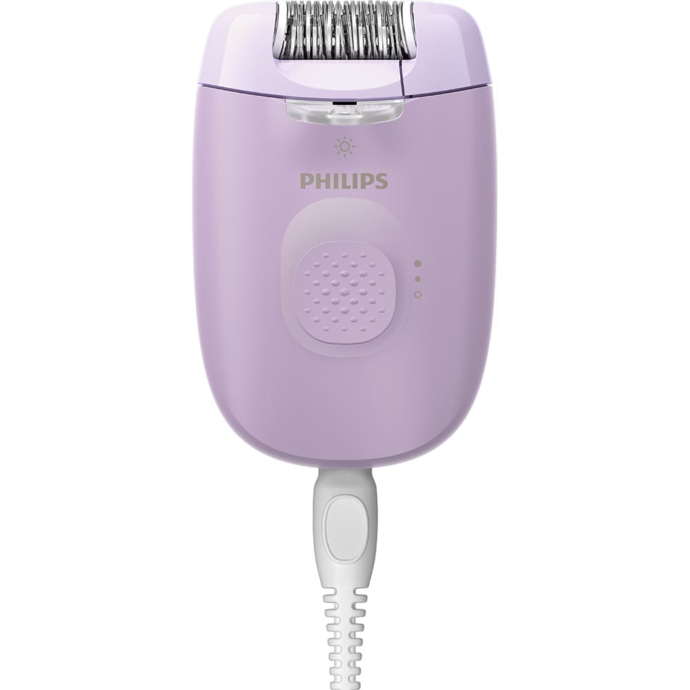 Epilator PHILIPS Seria 4000 BRE257/00, 2 viteze, 4 accesorii, retea, lila
