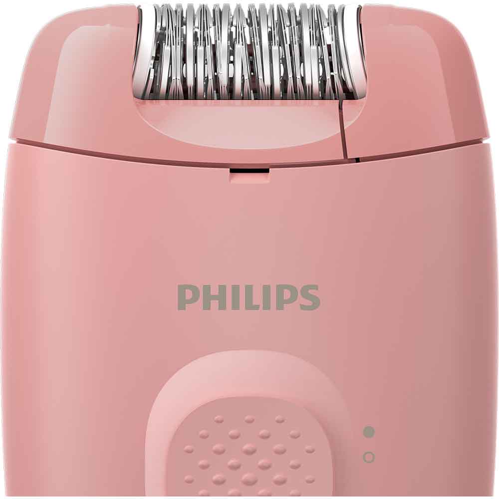 Epilator PHILIPS Seria 2000 BRE227/00, 1 viteza, 2 accesorii, retea, corai