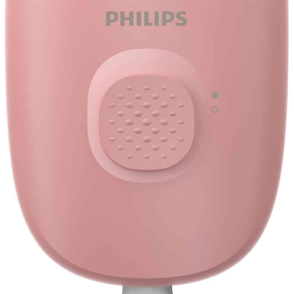 Epilator PHILIPS Seria 2000 BRE227/00, 1 viteza, 2 accesorii, retea, corai