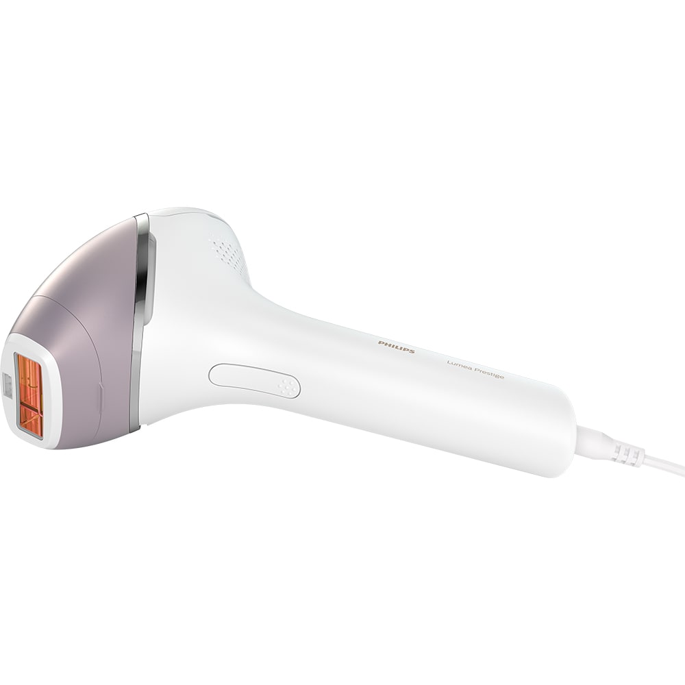 Epilator IPL PHILIPS Lumea Seria 8000 BRI949/00, 450.000 de impulsuri, 4 accesorii + trimmer, retea, SenseIQ, argintiu