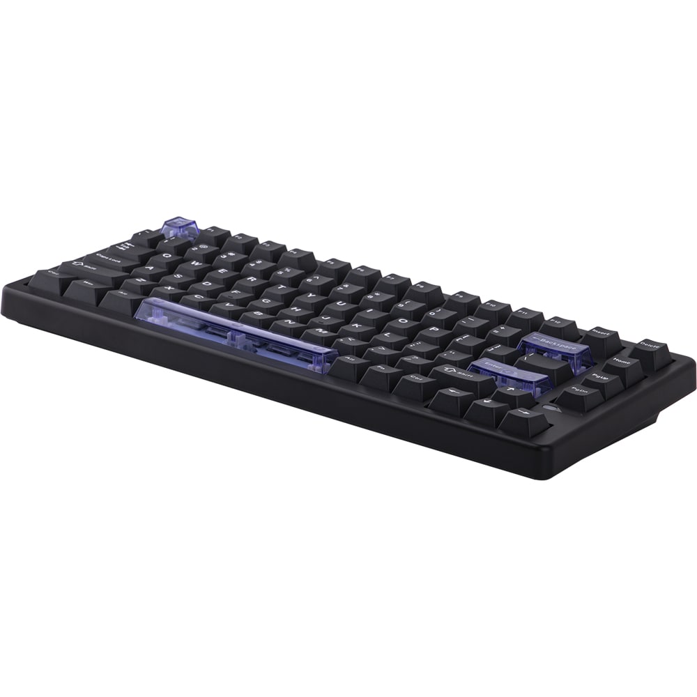 Tastatura Gaming mecanica EPOMAKER HE80, USB, Layout US, negru