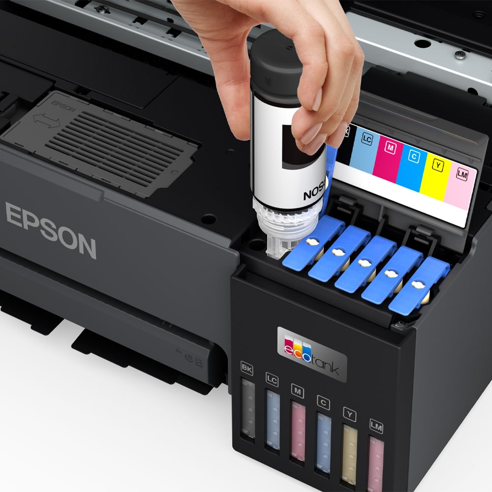 Imprimanta inkjet color EPSON EcoTank L8050 CISS, A4, Wi-Fi
