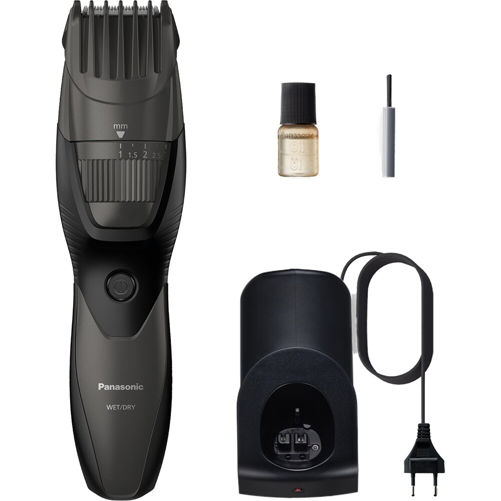 Aparat de tuns barba PANASONIC ER-EGB45S503, acumulator, autonomie 1h, gri