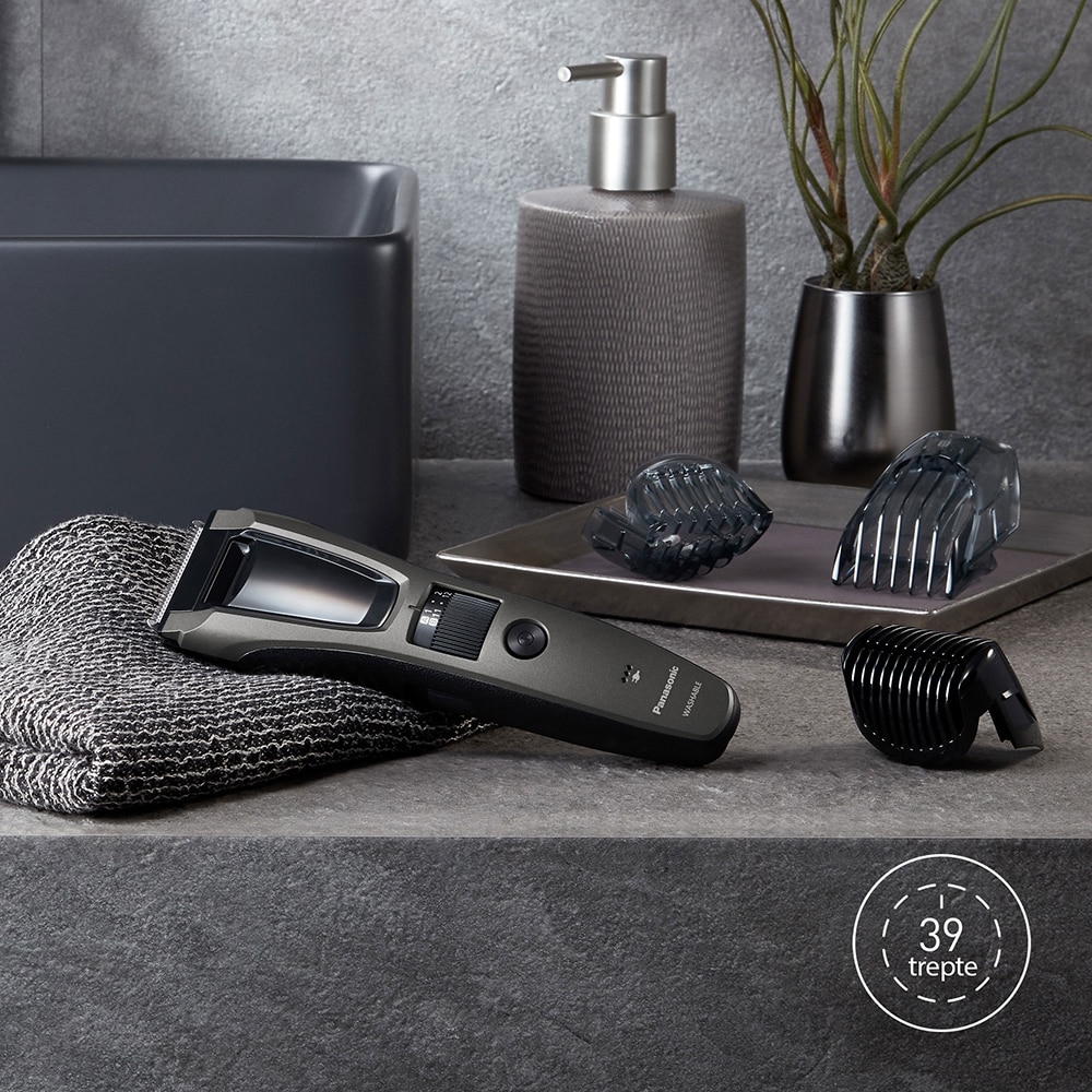 Aparat de tuns corporal PANASONIC ER-EGB62S503, acumulator/retea, autonomie 50min, gri