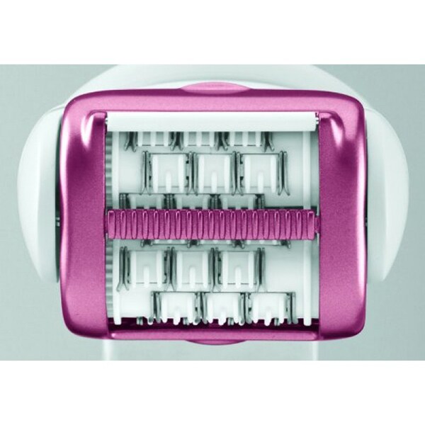 Epilator PANASONIC ES-ED92RP503, 48 pensete, 2 viteze, 6 accesorii, acumulator, alb-roz