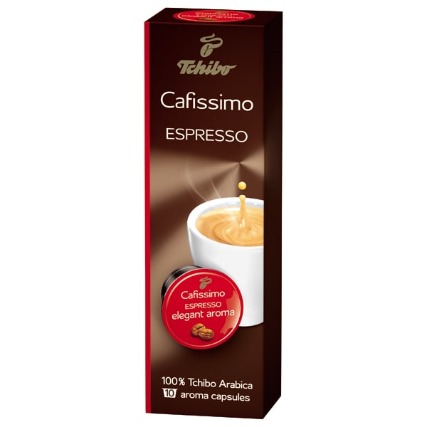 Pachet: Espressor capsule TCHIBO Cafissimo Easy + 240 capsule 513690, 0.6l, 1250W, 15 bar, negru