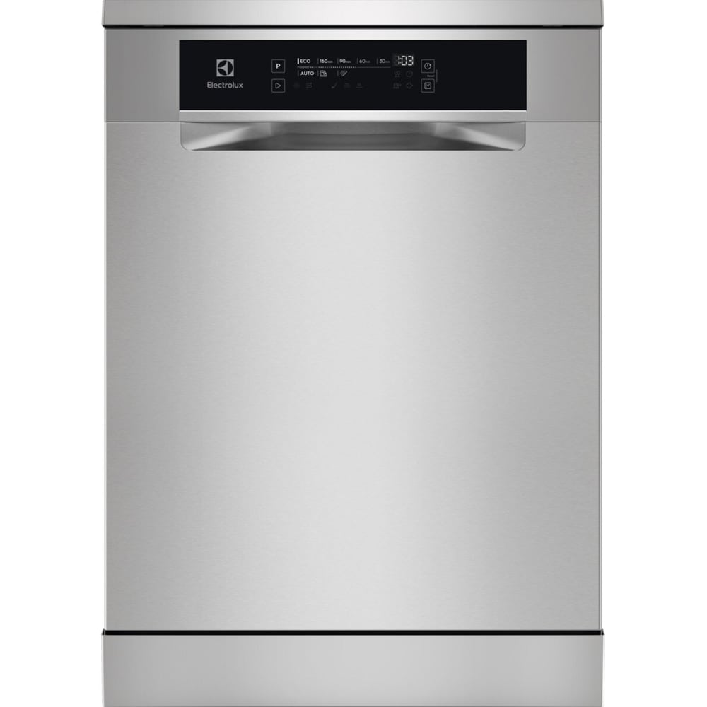 Masina de spalat vase independenta ELECTROLUX ESG88600SX, 14 seturi, 8 programe, 60 cm, Clasa A, inox