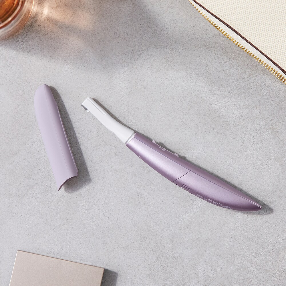 Trimmer sprancene PANASONIC ES-WF71-V503, beterie, roz