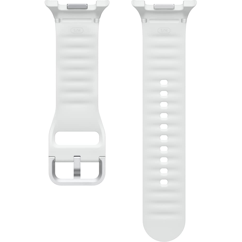 Bratara Sport Band (Small/Medium) pentru SAMSUNG Galaxy Watch 8, ET-SNL32SWEGEU, White