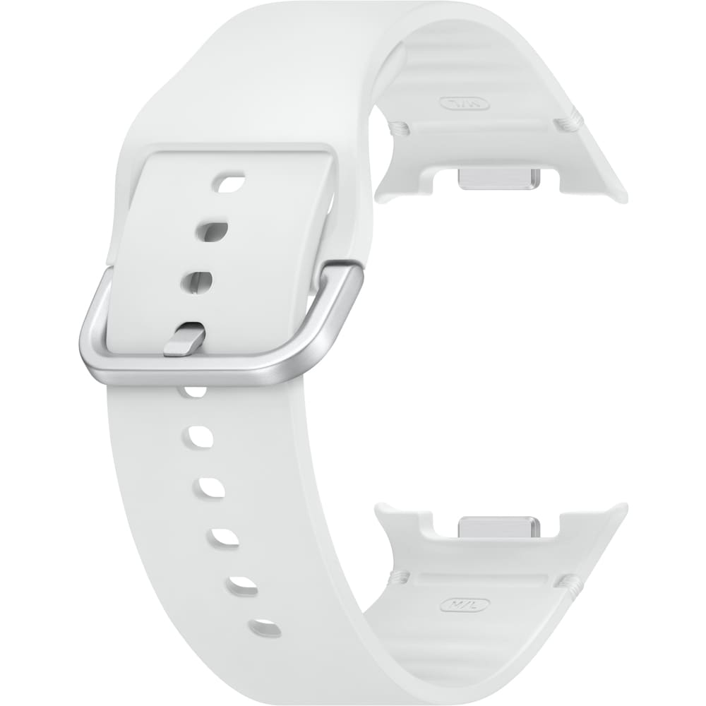 Bratara Sport Band (Medium/Large) pentru SAMSUNG Galaxy Watch 8, ET-SNL33LWEGEU, White