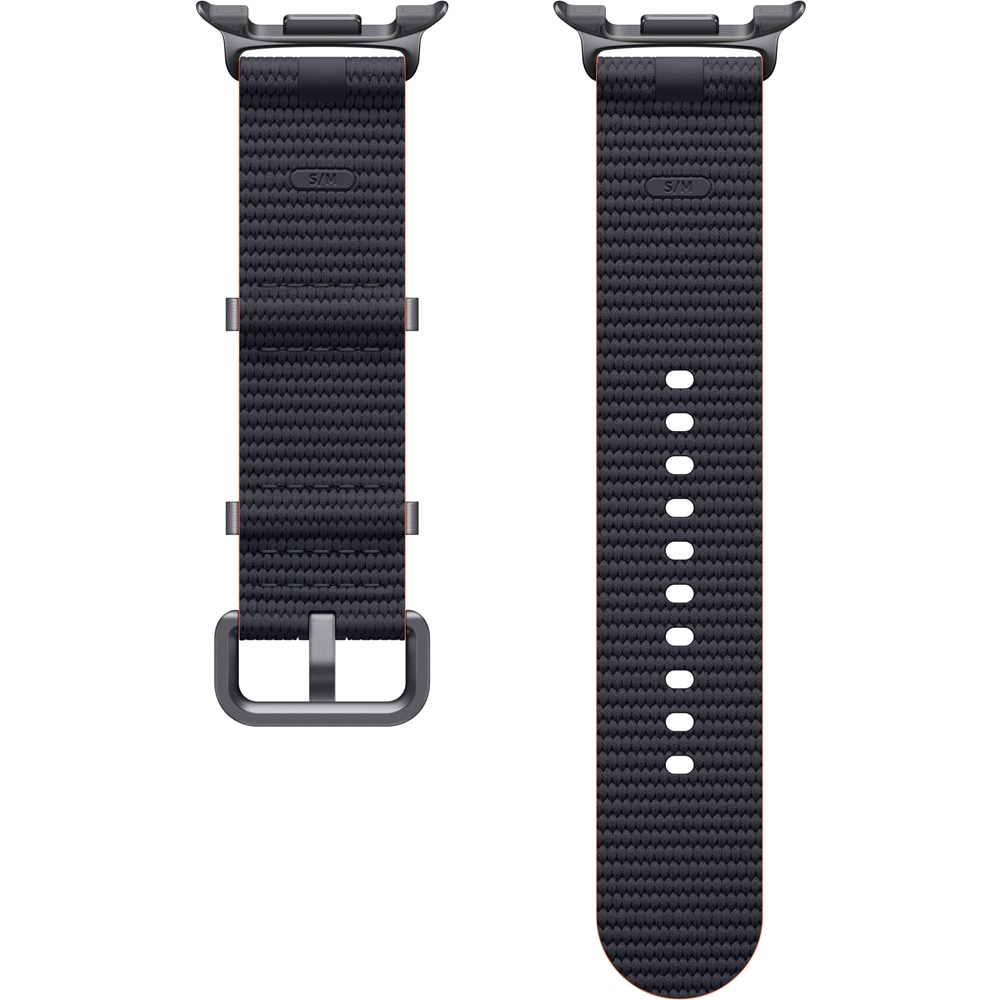 Bratara Athleisure Band (Small/Medium) pentru SAMSUNG Galaxy Watch 8, ET-SOL32SBEGEU, Black