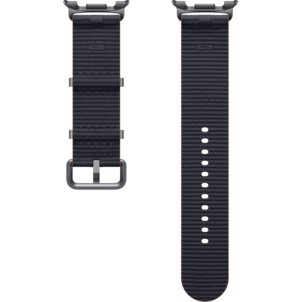 Bratara Athleisure Band (Medium/Large) pentru SAMSUNG Galaxy Watch 8, ET-SOL33LBEGEU, Black
