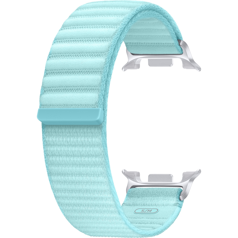 Bratara Fabric Band (Small/Medium) pentru SAMSUNG Galaxy Watch 8, ET-SVL32SMEGEU, Light Green
