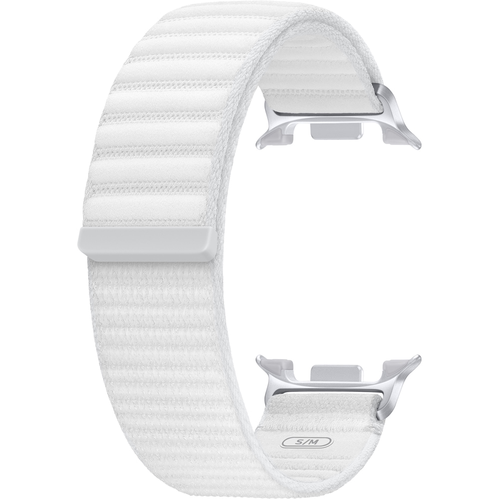 Bratara Fabric Band (Small/Medium) pentru SAMSUNG Galaxy Watch 8, ET-SVL32SWEGEU, White
