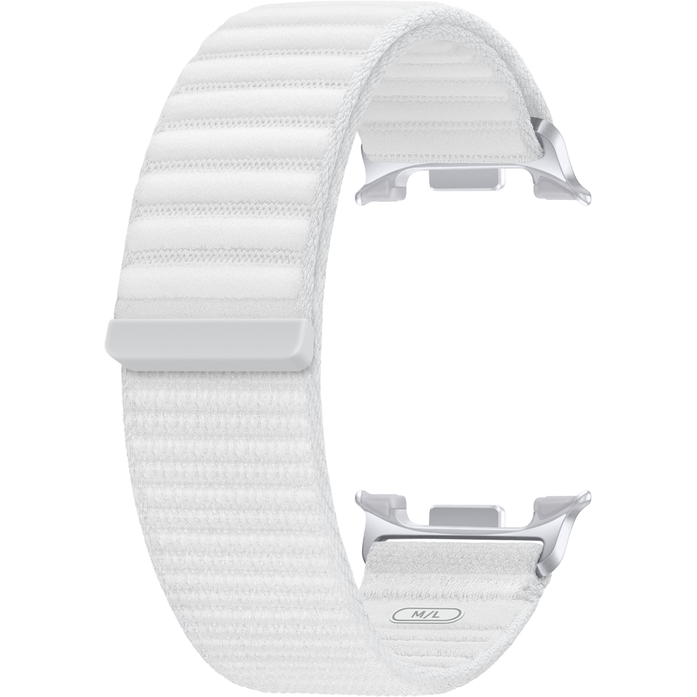 Bratara Fabric Band (Medium/Large) pentru SAMSUNG Galaxy Watch 8, ET-SVL33LWEGEU, White