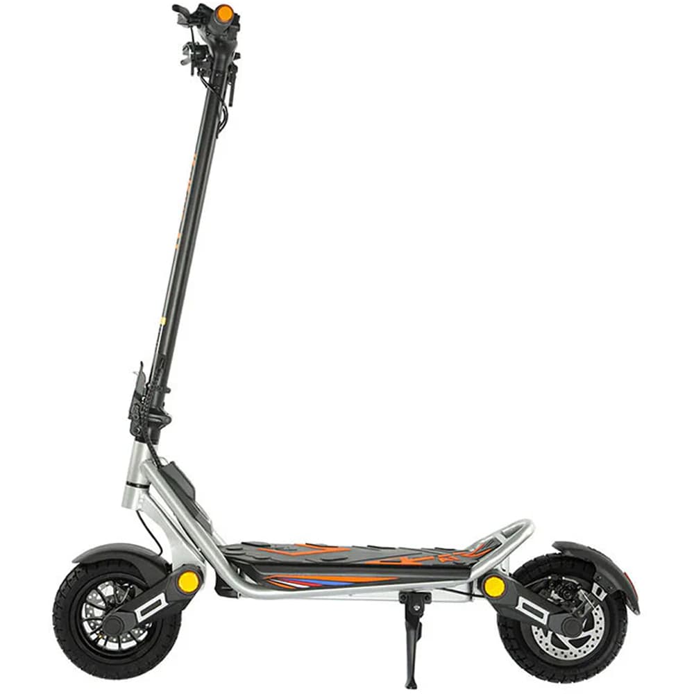 Trotineta electrica KUKIRIN A1, 10 inch, negru-argintiu