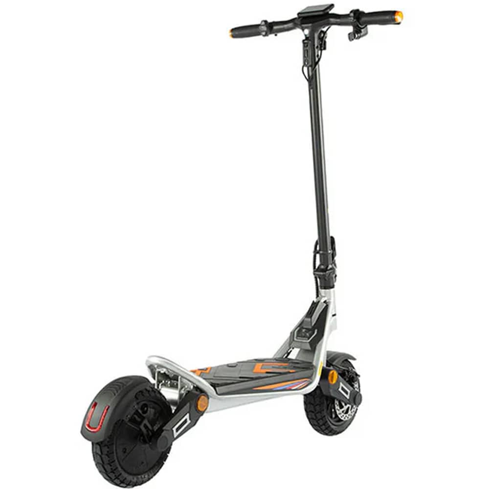 Trotineta electrica KUKIRIN A1, 10 inch, negru-argintiu