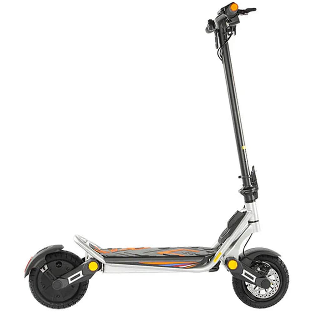 Trotineta electrica KUKIRIN A1, 10 inch, negru-argintiu